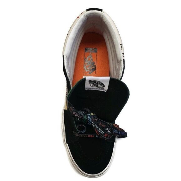 Vans Size Mens 8.5 Womens 10 OFF THE WALL Skateboard Shoes 721545 LOVE AMOR - Picture 8 of 10